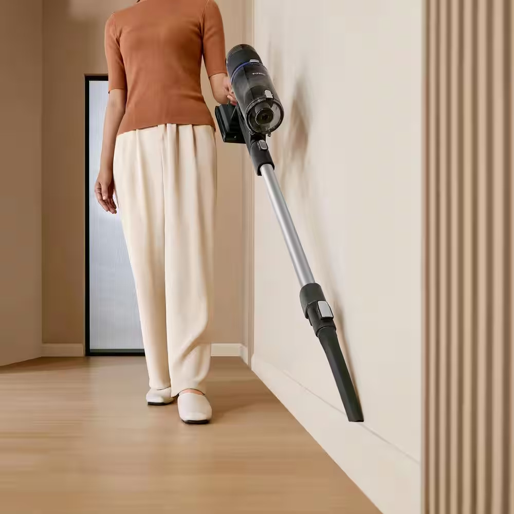 Reactisense Bagless Cordless HEPA Filter Stick Vacuum for Hard Floors & Carpets