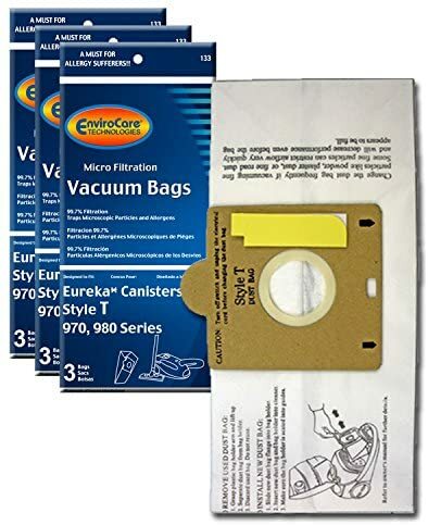 Eureka Style T Vacuum Bags (9 Bags) By Envirocare