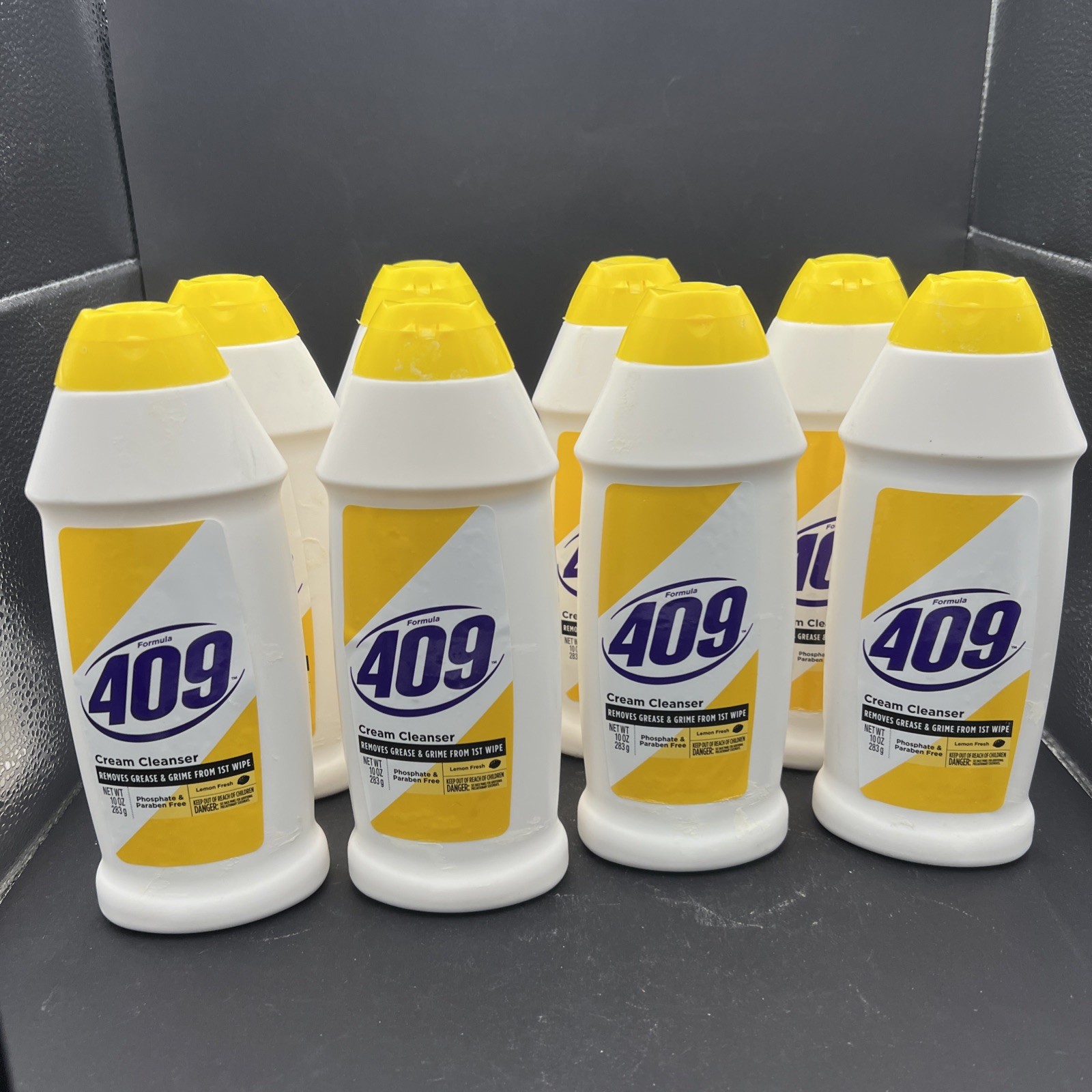 8 Formula 409 Cream Cleanser Removes Greese & Grime with LEMON FRESH 10 oz Each