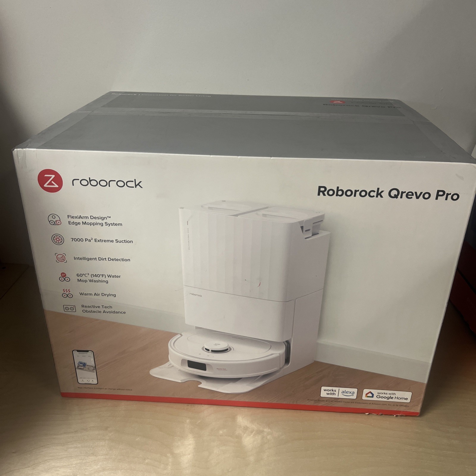 Roborock Qrevo Pro – Intelligent Robot Vacuum & Mop New