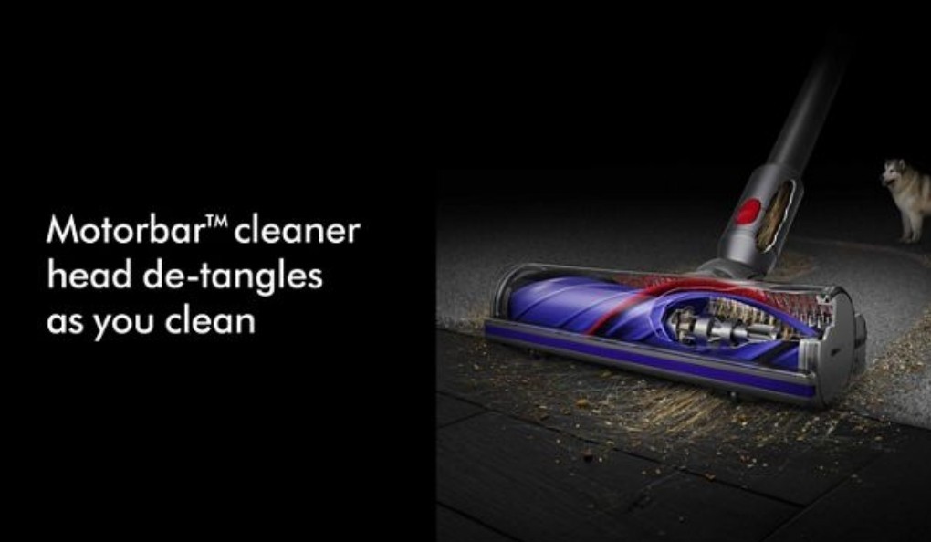 Dyson V8 Cordless Stick Vacuum Motorbar Head 115W 40min Silver/Nickel