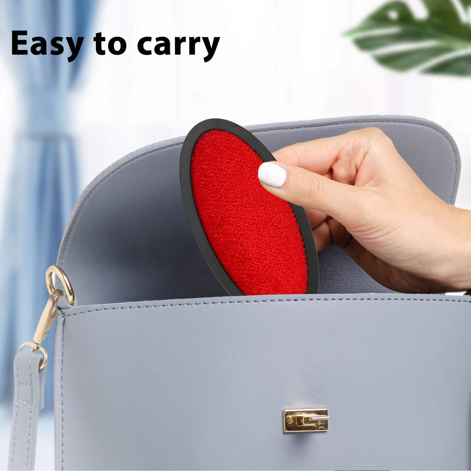 3Pcs Double Sided Lint Brush Clothes Fluff Pet Hair Remover Fabric Dust Cleaner