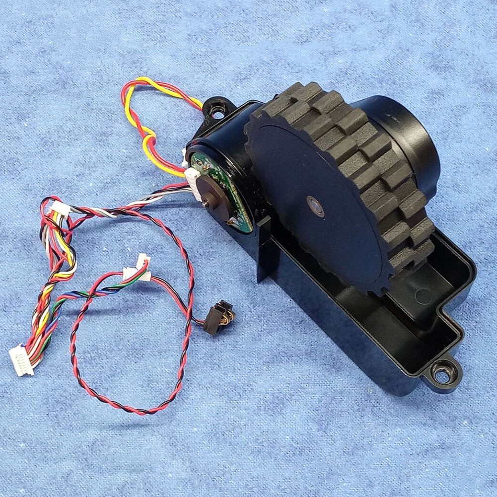 Black Wheel Replacement Set Perfect Fit for WYZE Robot Vacuum Cleaner WVCR200S