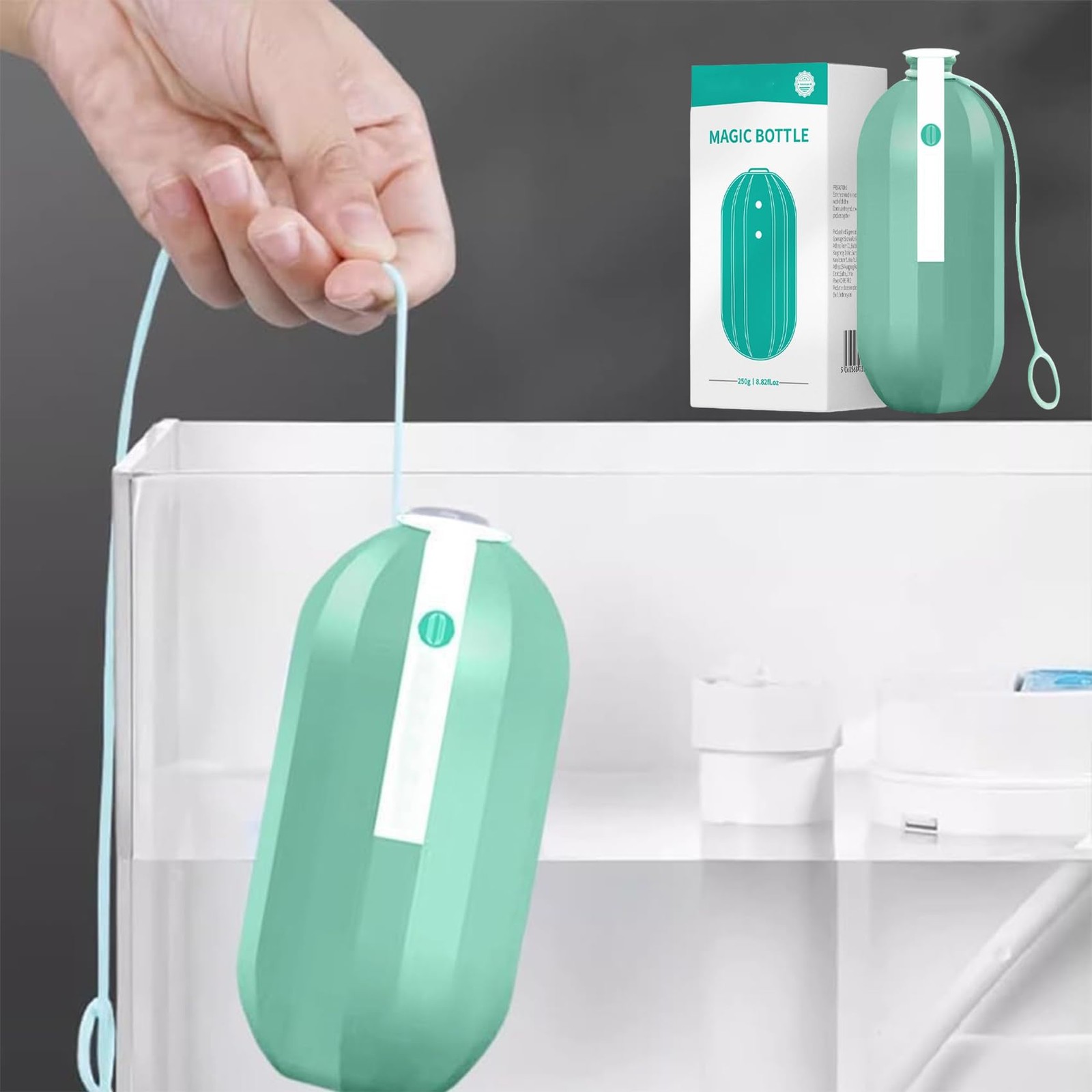 Automatic Toilet Bowl Cleaner,Toilet Cleaner 10 Years,Crazy Clean Toilet Bowl…