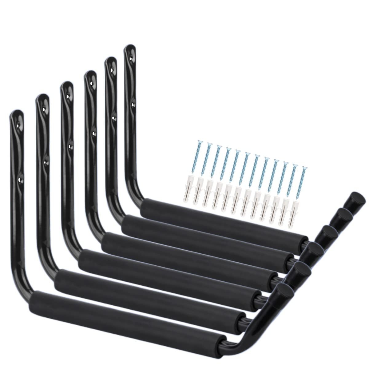 Heavy Duty 13 Inches Jumbo Arm Indoor Outdoor Storage Wall Hooks, Garage and