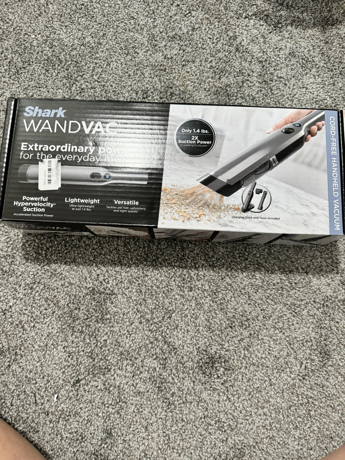Shark WV201 Grey Handheld Vacuum Cleaner