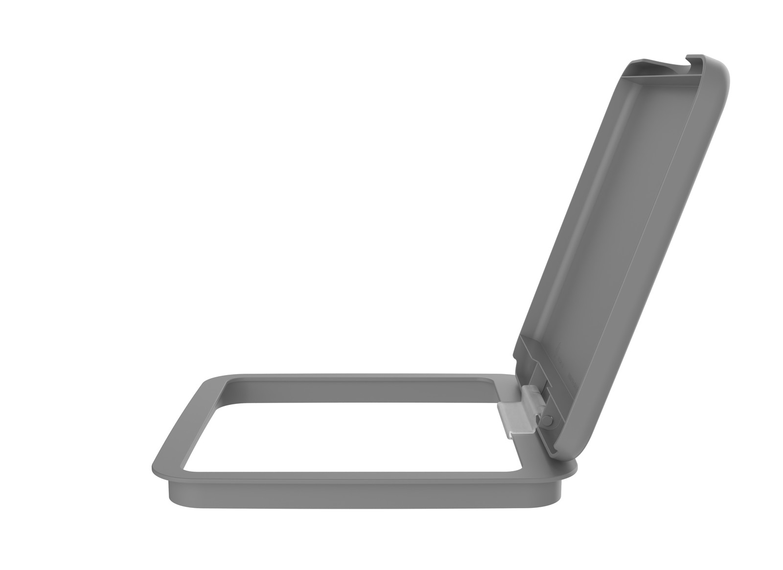 Rev-A-Shelf 27 qt. Trash Can Replacement Lid, Gray, RV-1024-LID-14-1