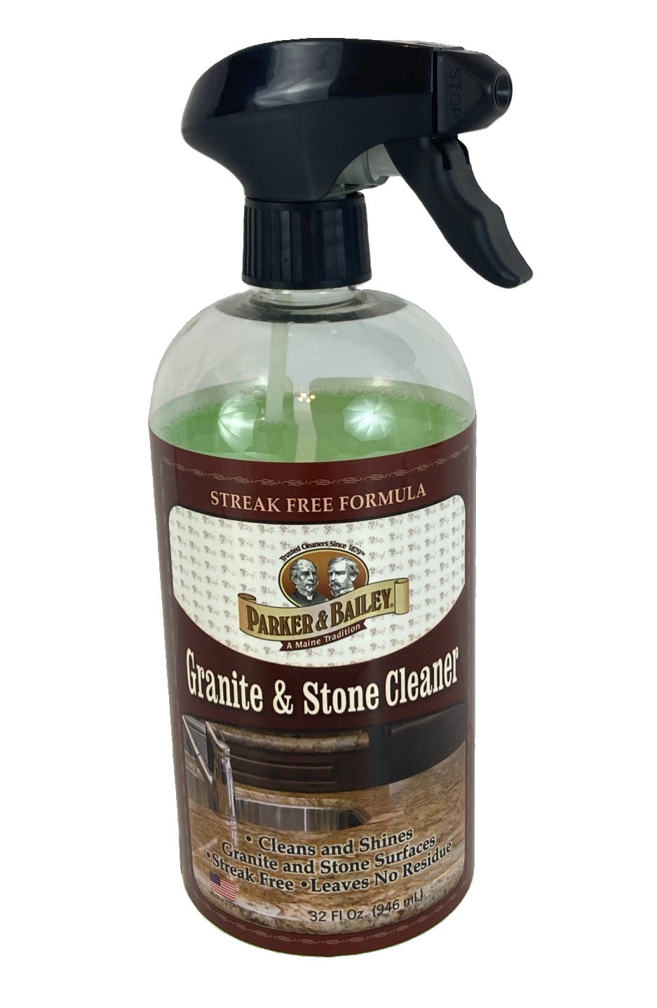 Parker Bailey Granite & Stone Cleaner Streak Free Formula 32oz