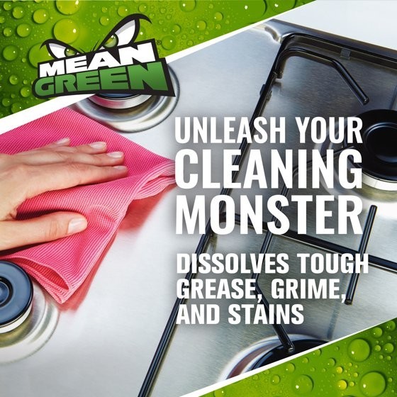 Mean Green Super Strength Cleaner & Degreaser, 128 Ounce (2 pack)