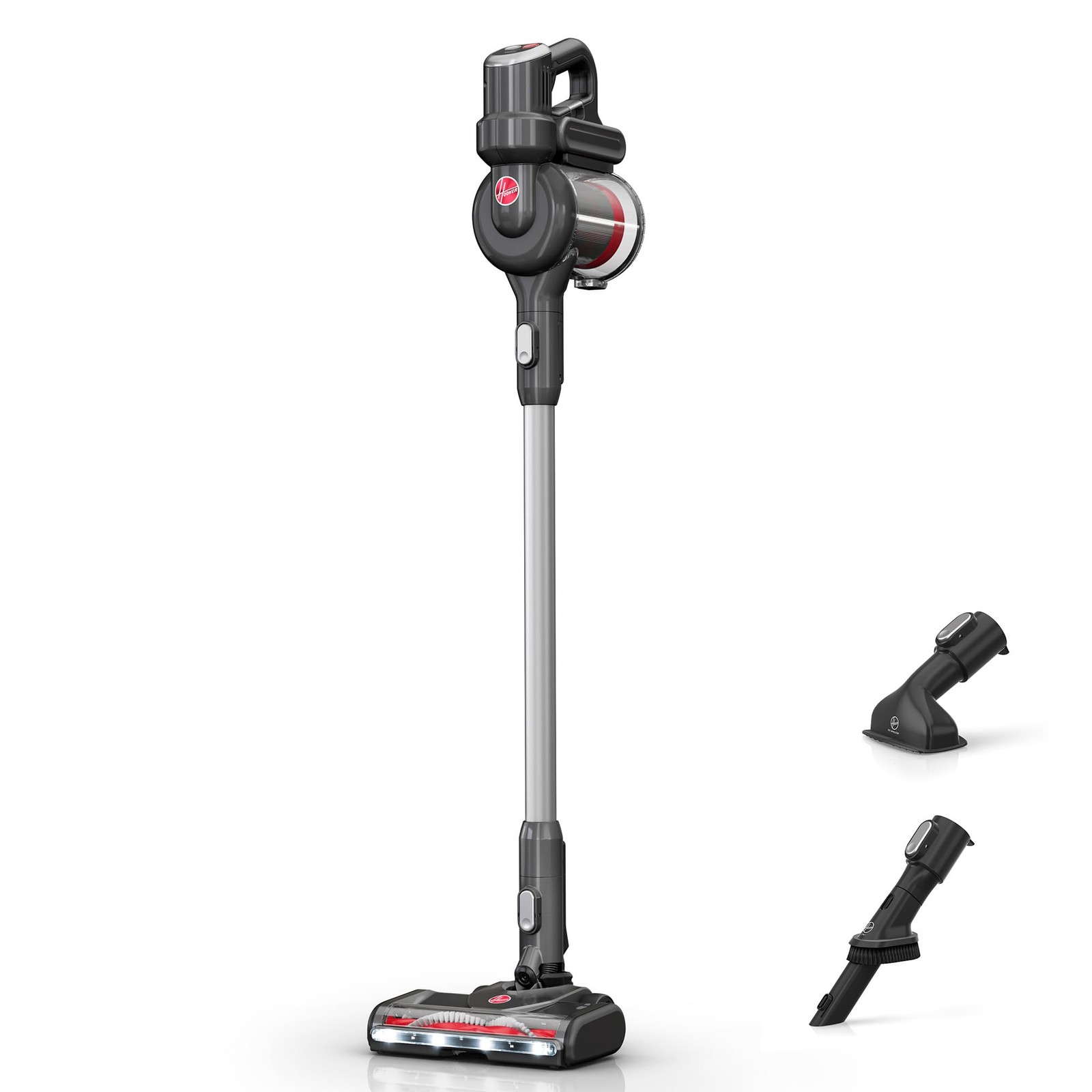 HOOVER EXCELERATE CORDLESS STICK VACUUM CLEANER BH59000V – GRAY/RED