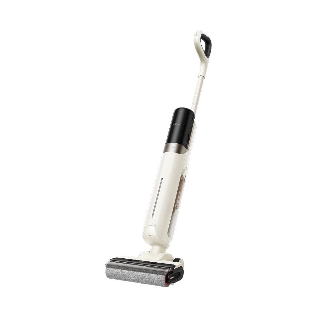MOVA K30 SE Cordless Upright Wet Dry Vacuum, Edge Cleaning, White/Black/Gray