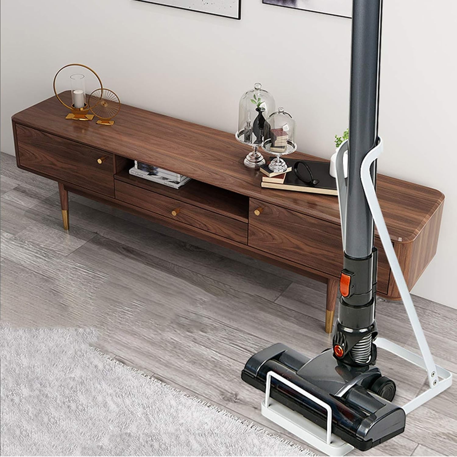 Vacuum Cleaner Rack Support Stand Holder Organizer Punch Free