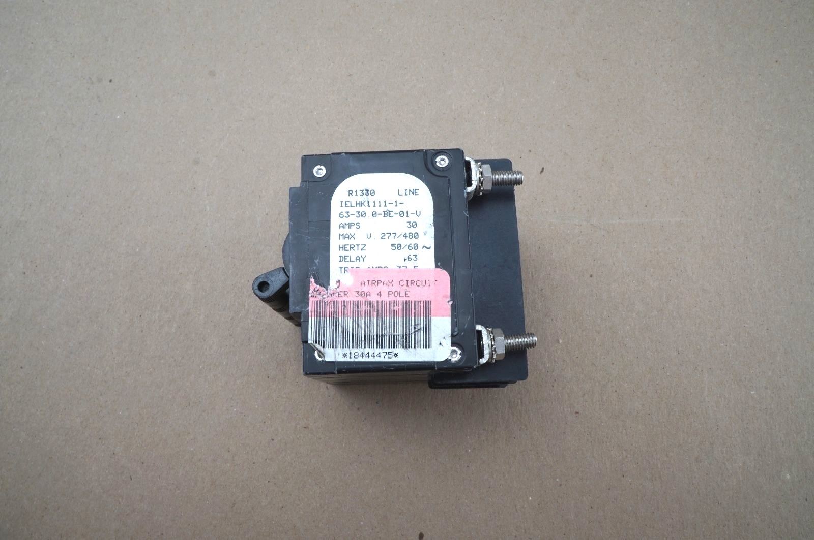 NEW AIRPAX Circuit Breaker Magnetic Circuit Breaker IELHK1111-1-63-30.0-BE-01-V
