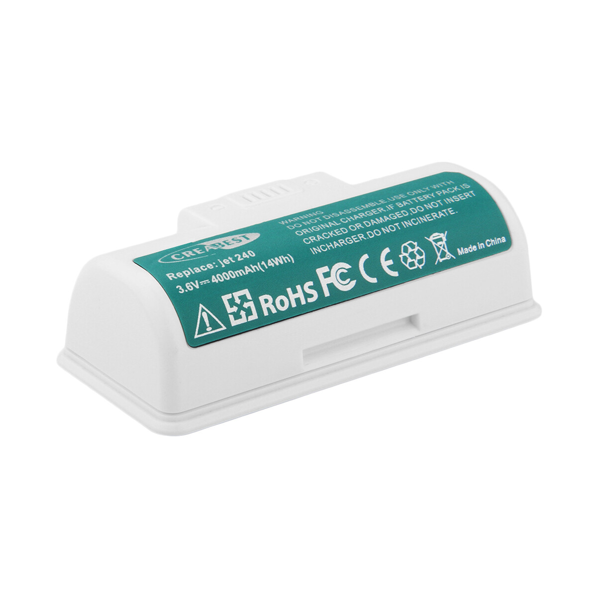 For iRobot Braava Jet 240 Floor Mopping Robots BC674 3.6V 6.0Ah Lithium Battery