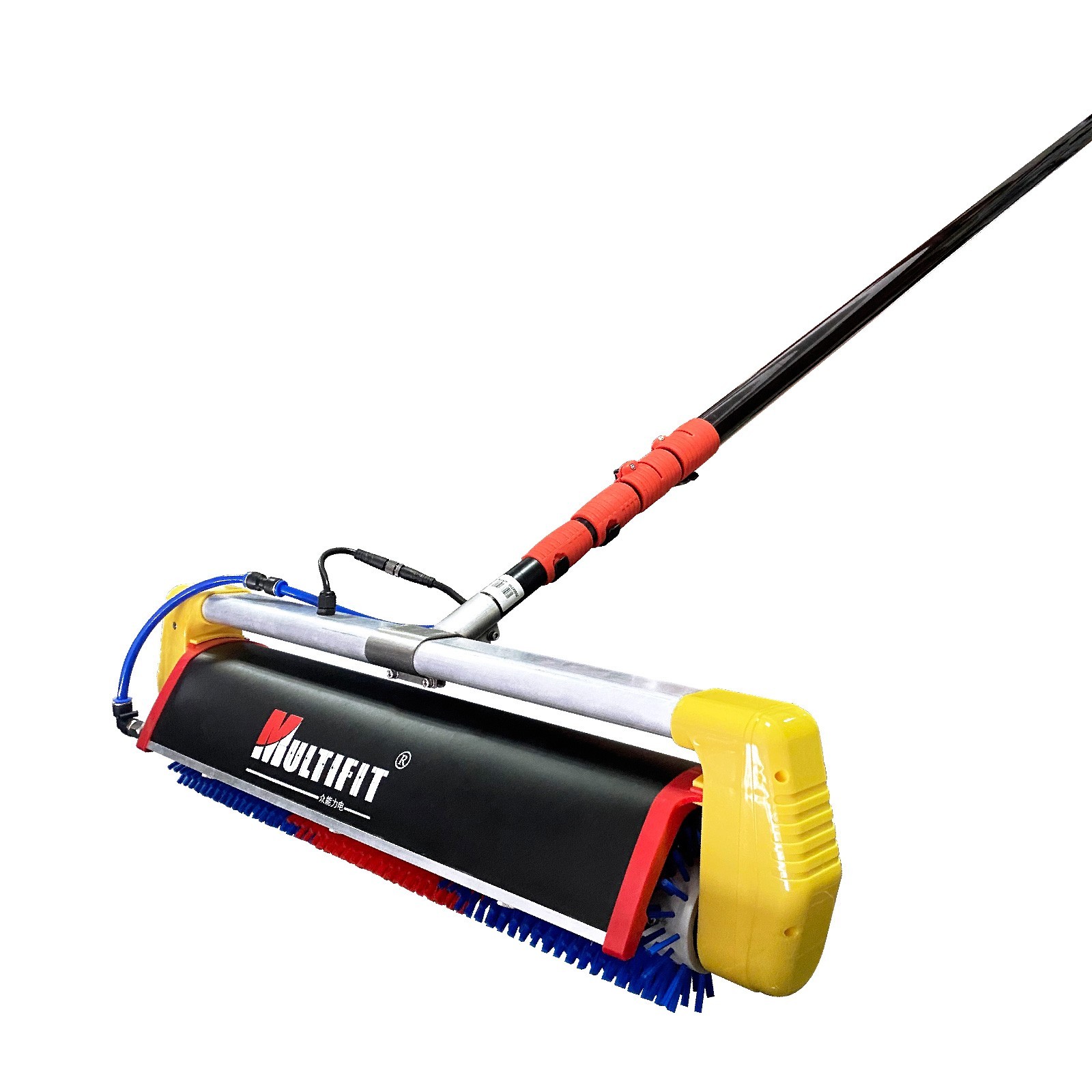 Solar Panel Cleaner 24ft Water Fed Rod 420rpm Forward/Reverse Roller Brush