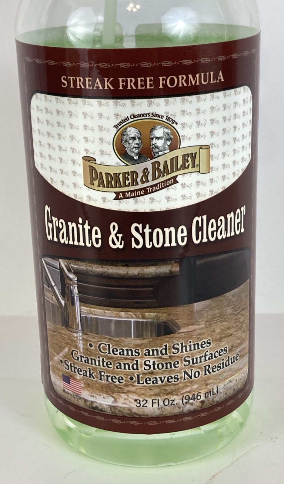 Parker Bailey Granite & Stone Cleaner Streak Free Formula 32oz