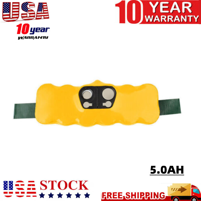 14.4 Volt For iRobot Roomba Battery 5.0AH 500 600 700 800 595 620 630 650 New