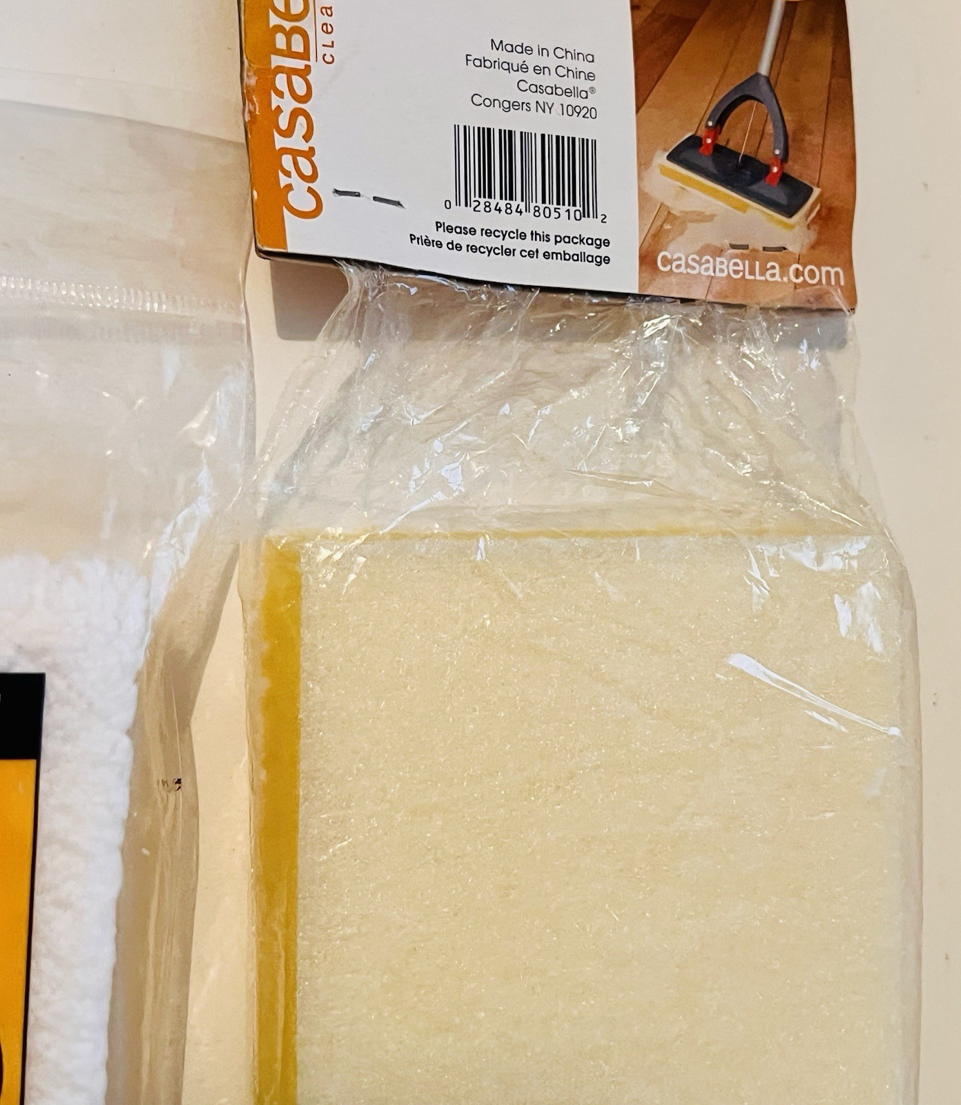 3x NEW Casabella Magnet Mop Microfiber Refill #80510 Discontinued Sealed
