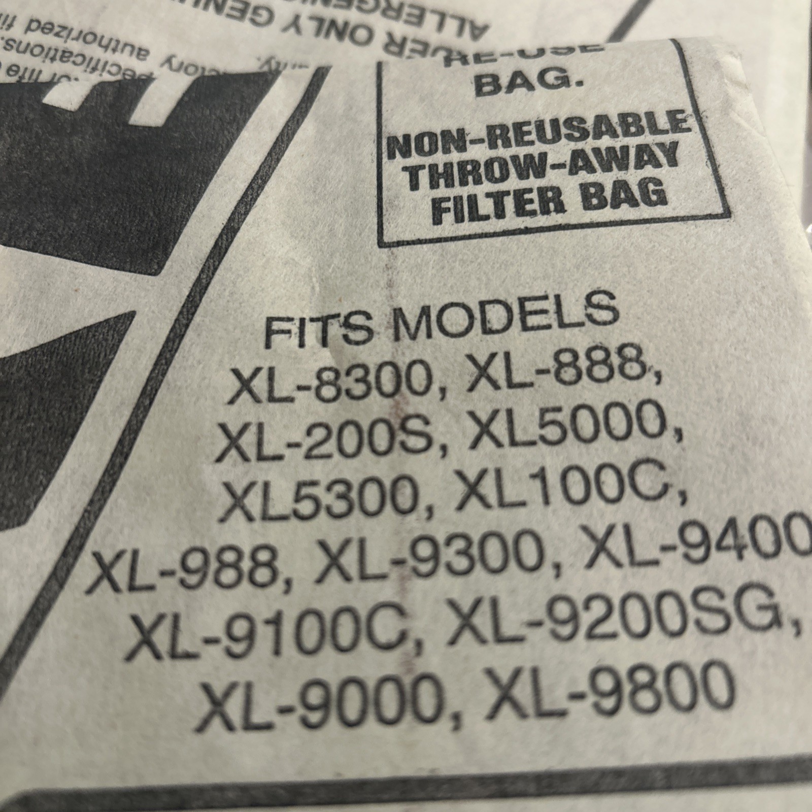 Pack of 11 Oreck XL Celoc Vacuum Cleaner Bags See Pictures For Which Models