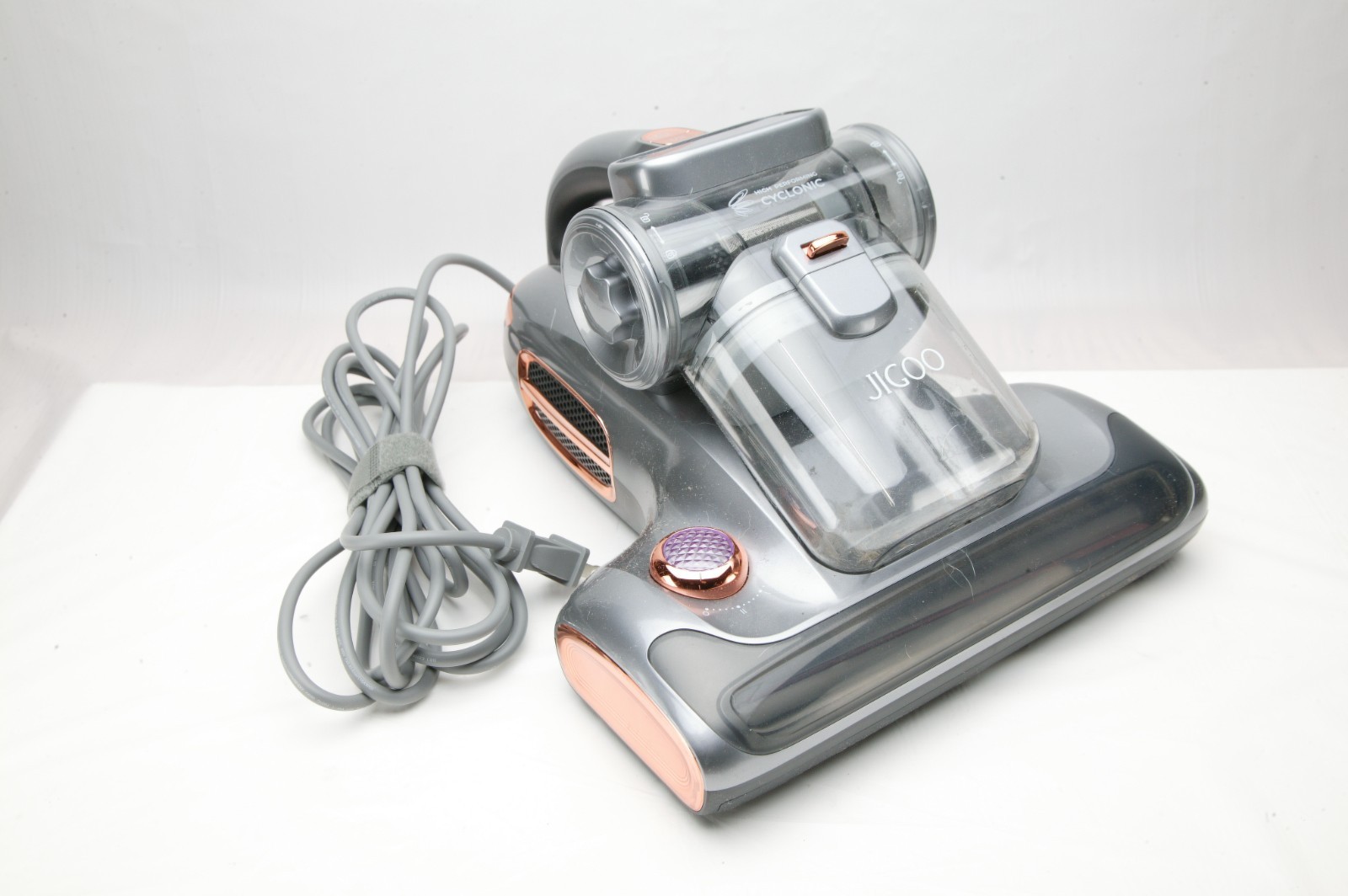 JIGOO T600 Mattress & Flat Surfaces Handheld Vacuum Dust Cleaner. Used Twice.