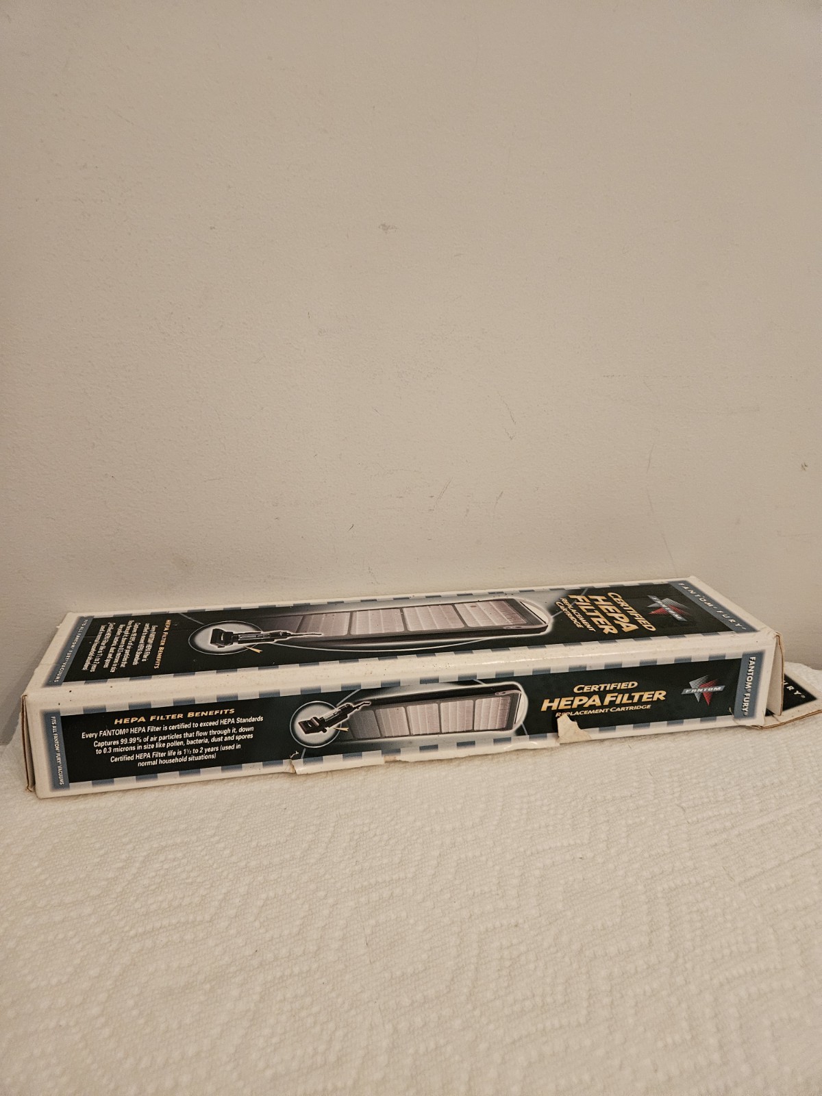 OEM Fantom Fury Vacuum Replacement HEPA Filter Cartridge HRC400C