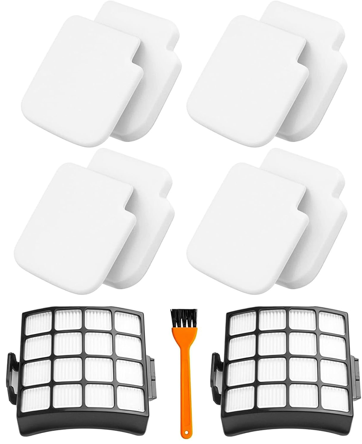 AZ3002 Filter Kit Replacement for Shark Stratos DuoClean PowerFins HairPro Power