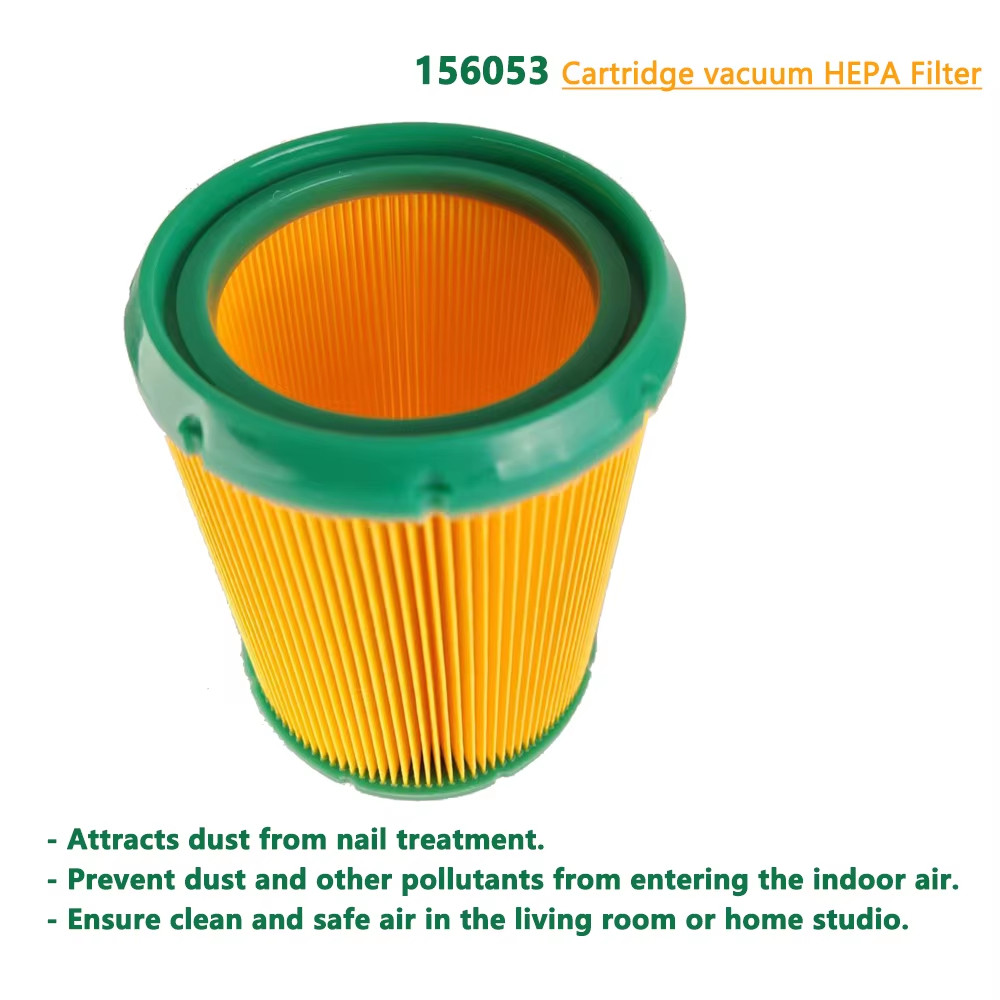 1 PCS 156053 Cartridge vacuum HEPA Filter for Nail vacuum cleaner 4BLANC Alize