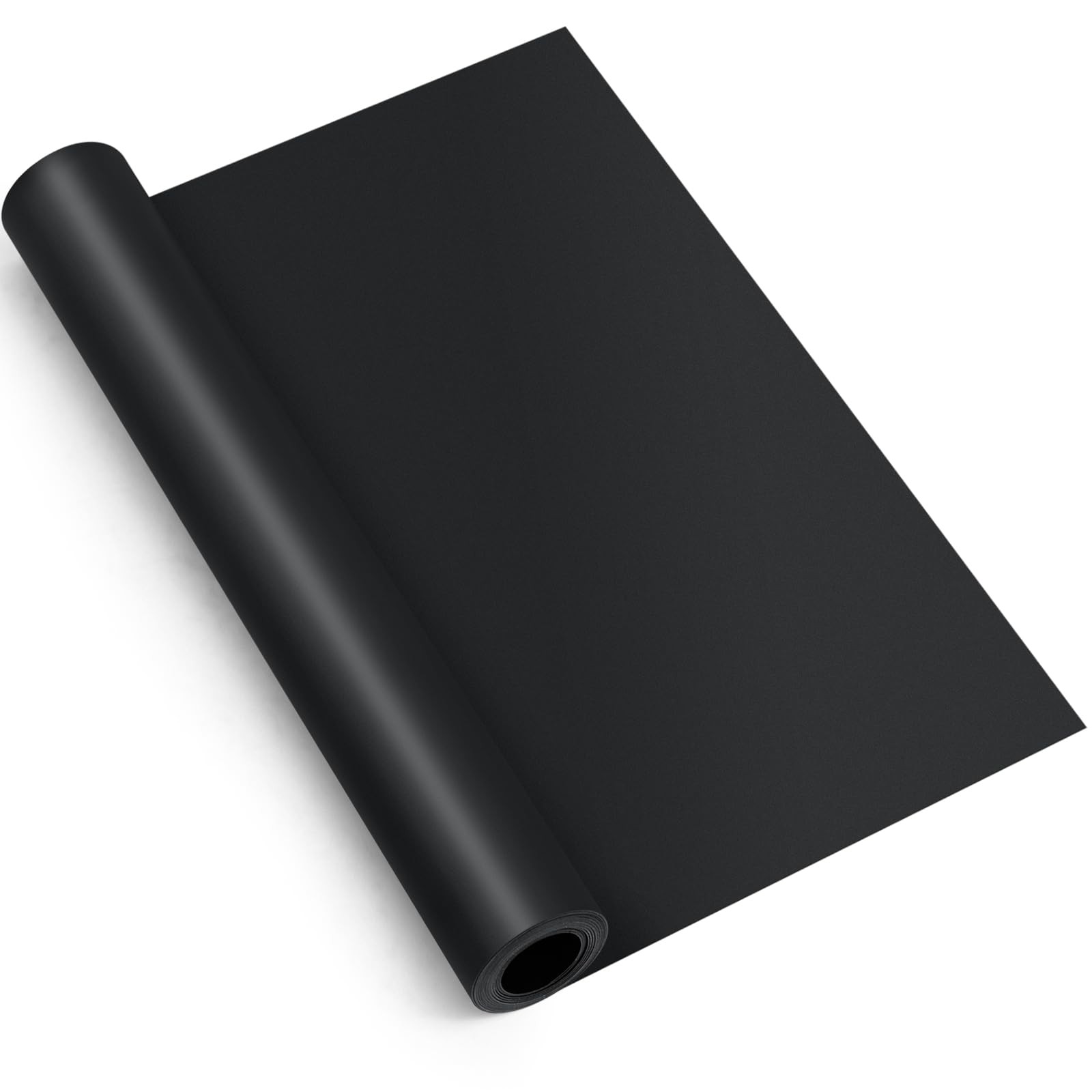 8.5″ x 5 ft Extra Large Magnetic Sheets Roll for Crafts, 30 Mil Black Flexibl…