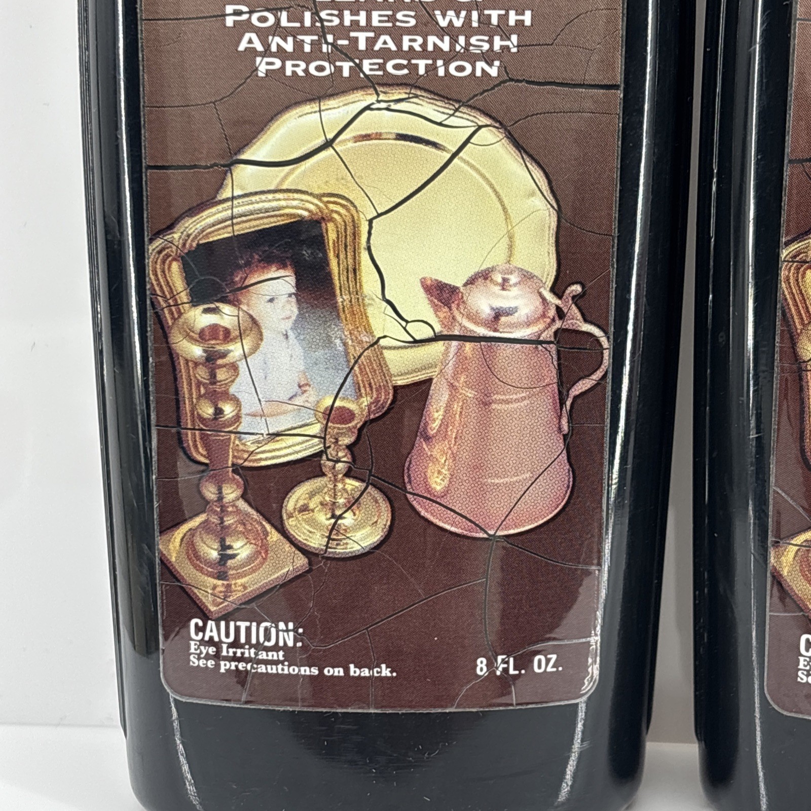 Twinkle Brass & Copper Polish Anti-Tarnish Protection 8 oz Malco USA Vintage NOS