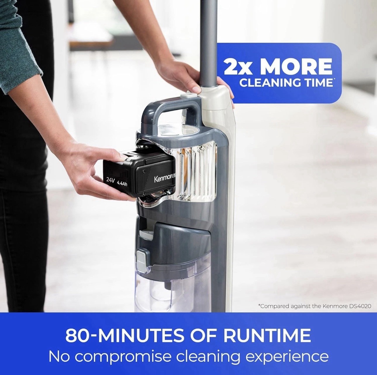Kenmore CU7005 Litening 24V Cordless Upright Vacuum