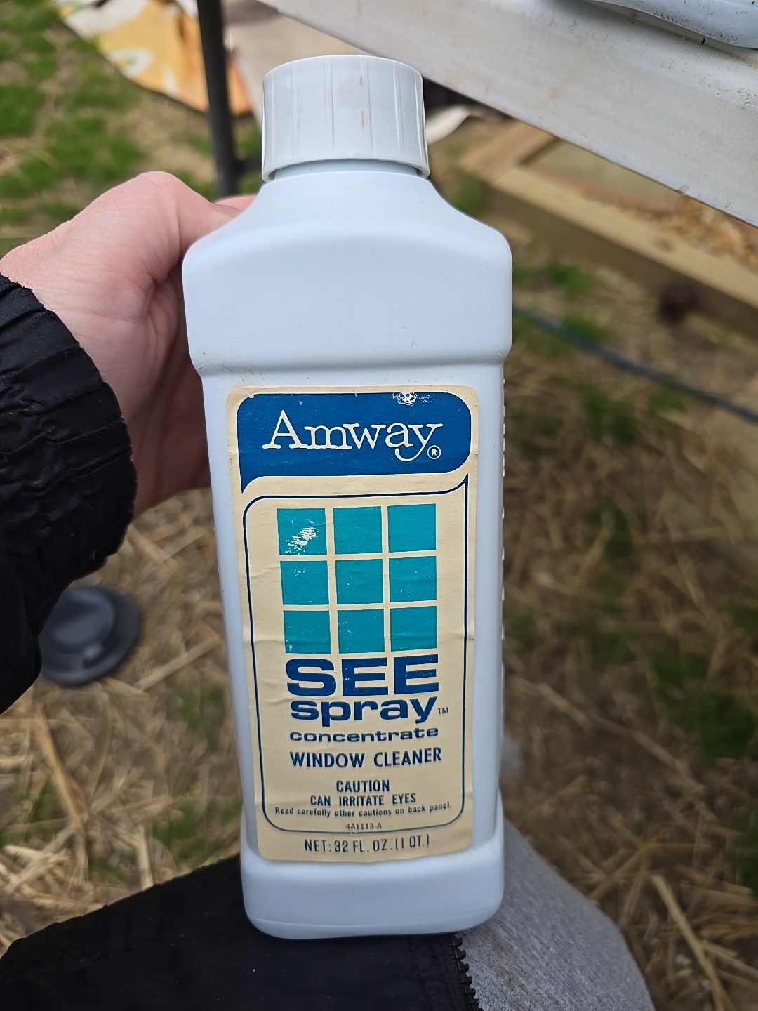 Amway SEE Spray Concentrate Window Glass Cleaner 32 Fl Oz NOS Some Label Damage
