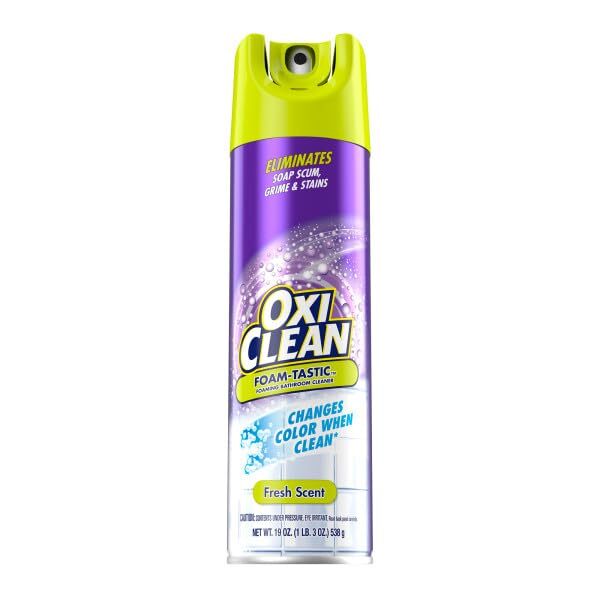Kaboom Foam Tastic Cleaner with OxiClean Fresh Scent 19 oz Pack of 2