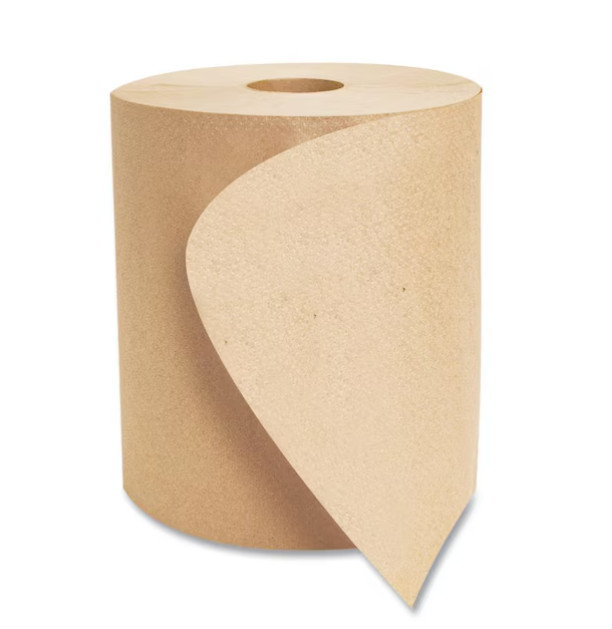 8 in. x 800 ft. Brown Morsoft Universal Roll Towels (6-Rolls/Carton)