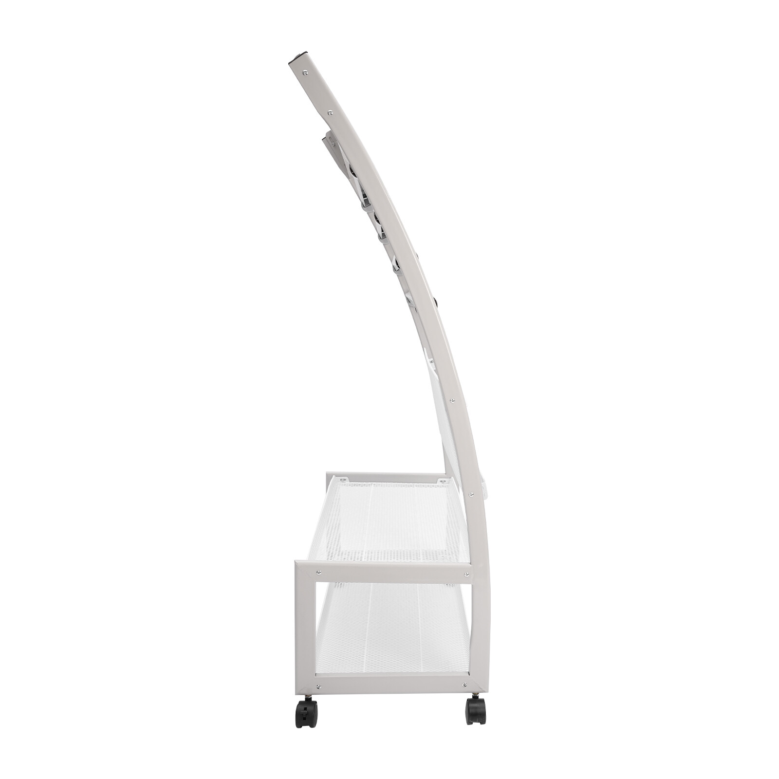 Round Head Aluminum Magazine Display Stand Magazine Rack Brochure Display Stand