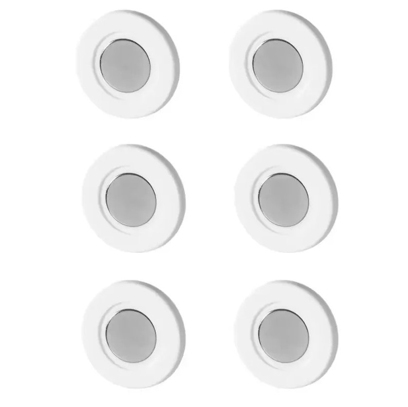 6 pcs Magnetic Remote Control Holder Wall Mount Adhesive Organizer