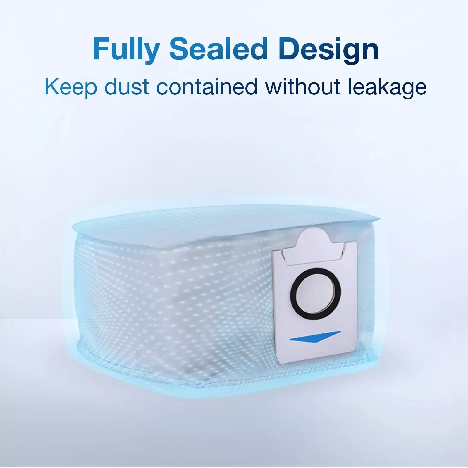 Ecovacs Disposable Dust Bag for DEEBOT (3-Pack) X1 Omni, X1e Omni, T10 Omni