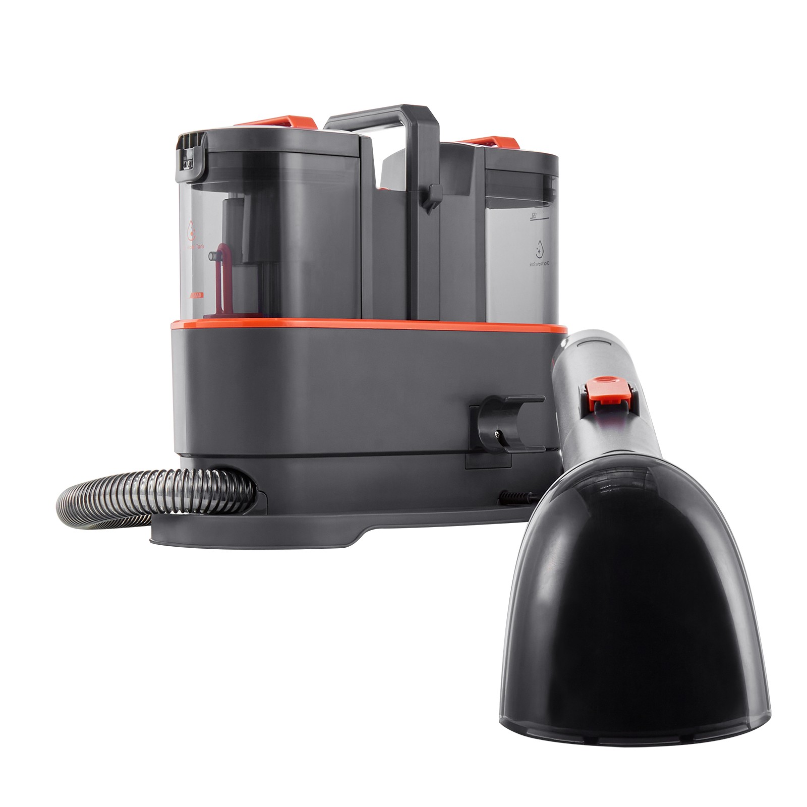 Portable Carpet Cleaner Machine Dual-Water Tank 11.5Kpa Upholstery Cleaner