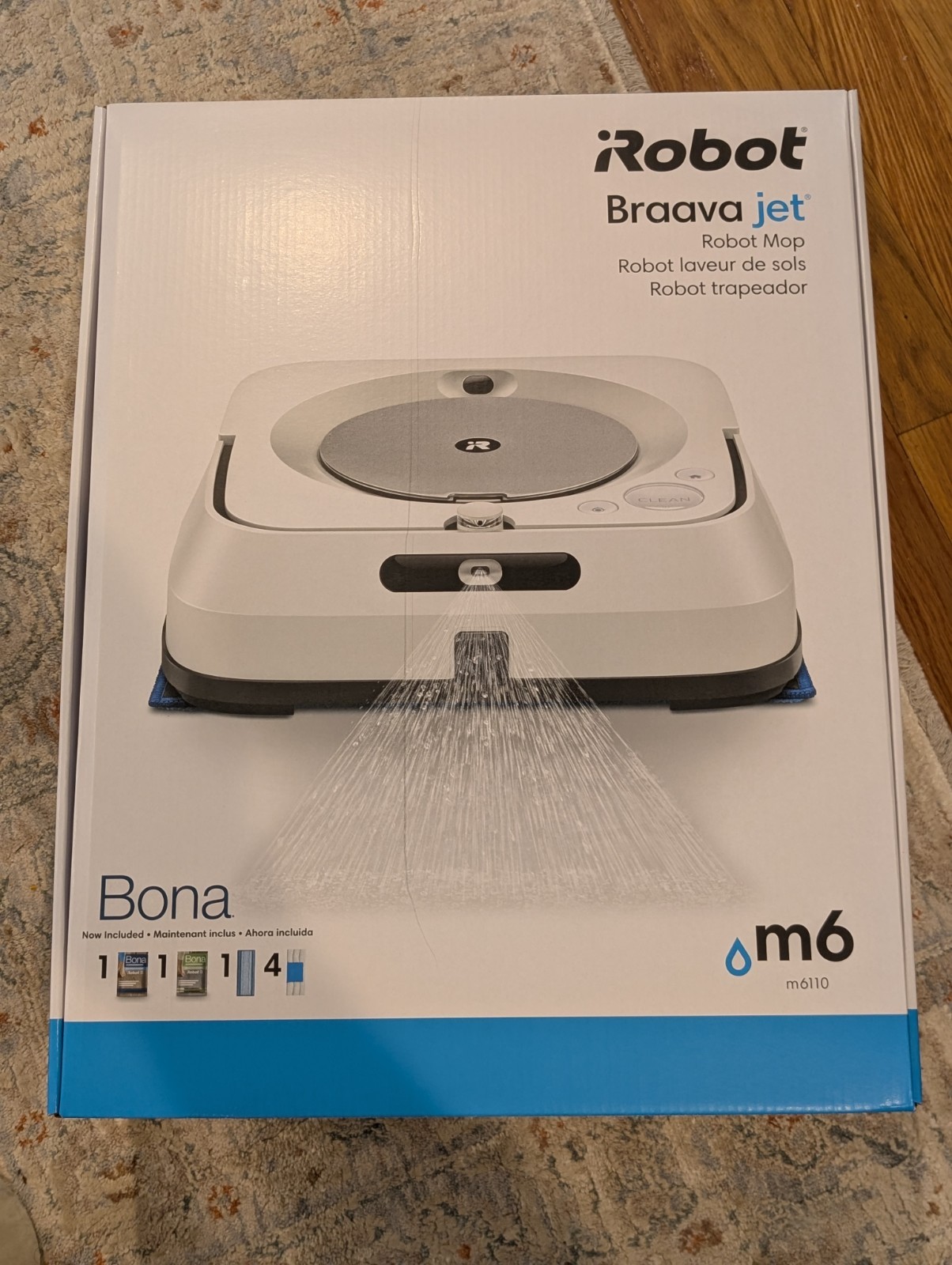 iRobot Braava Jet m6 M611020 Wi-Fi Robot Mop