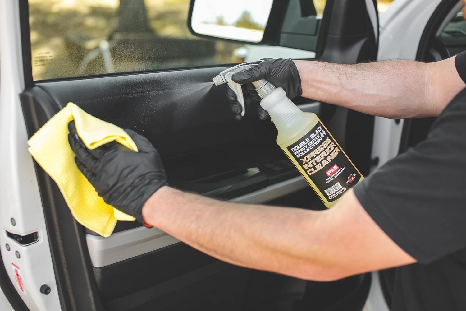 All Surface Interior Cleaner 1 Gallon Safe Leather Vinyl Plastic Fabric No Resid