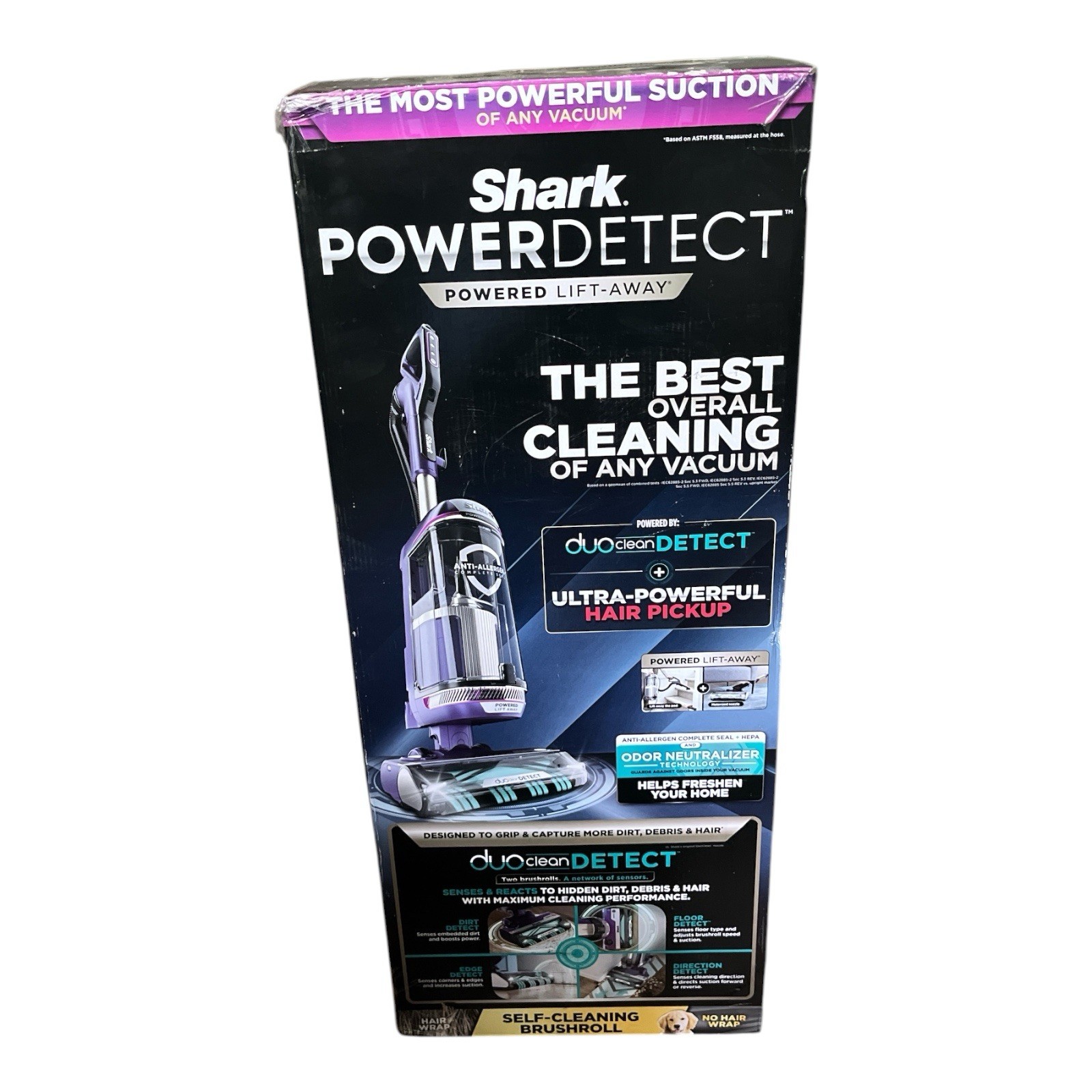 Shark – PowerDetect Upright Vacuum with DuoClean Detect – AZ4002 (UD8030419)