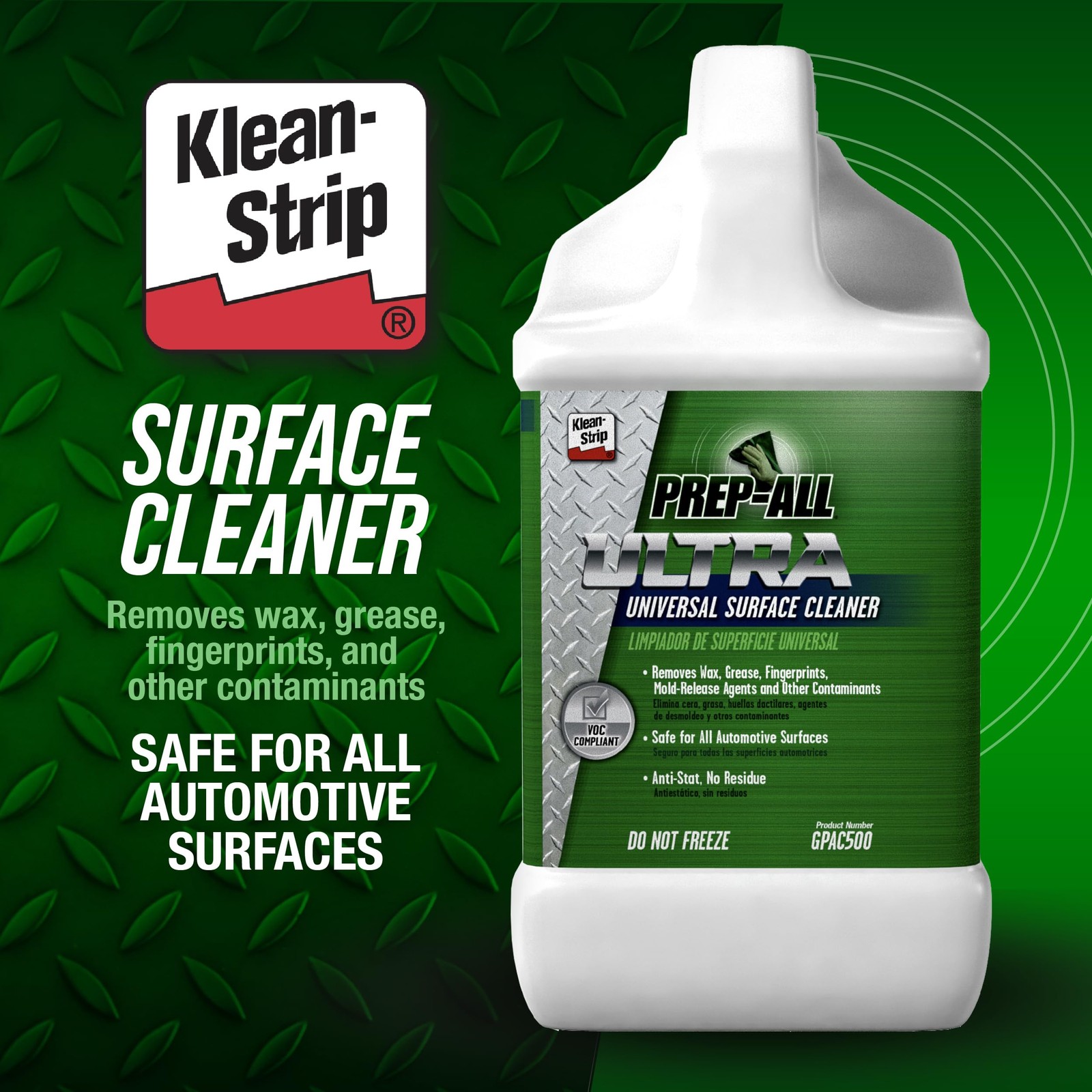 KLEAN-STRIP Prep-All ULTRA Universal Surface Cleaner, Low 1 Count (Pack of 1)