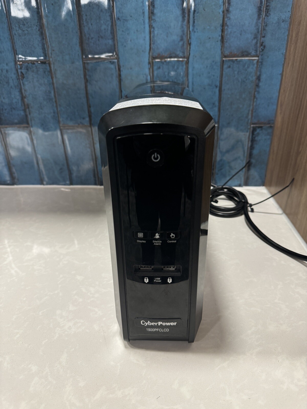 CyberPower CP1350PFCLCD 1350VA 810W PFC Sinewave UPS 10 Outlets LCD Display