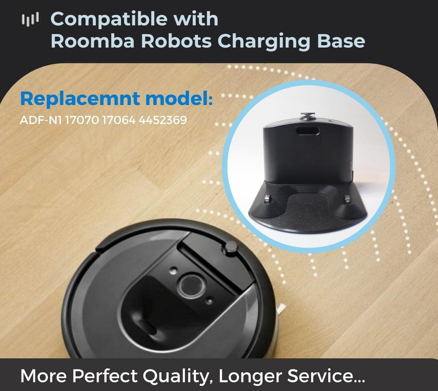 Roomba ADF-N1 17070 17064 Charging Docking Station Charger 4452369