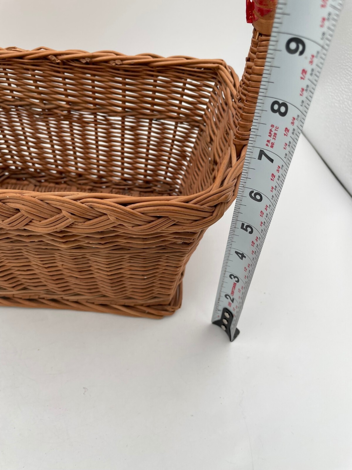Vintage Wicker Basket-See Description!
