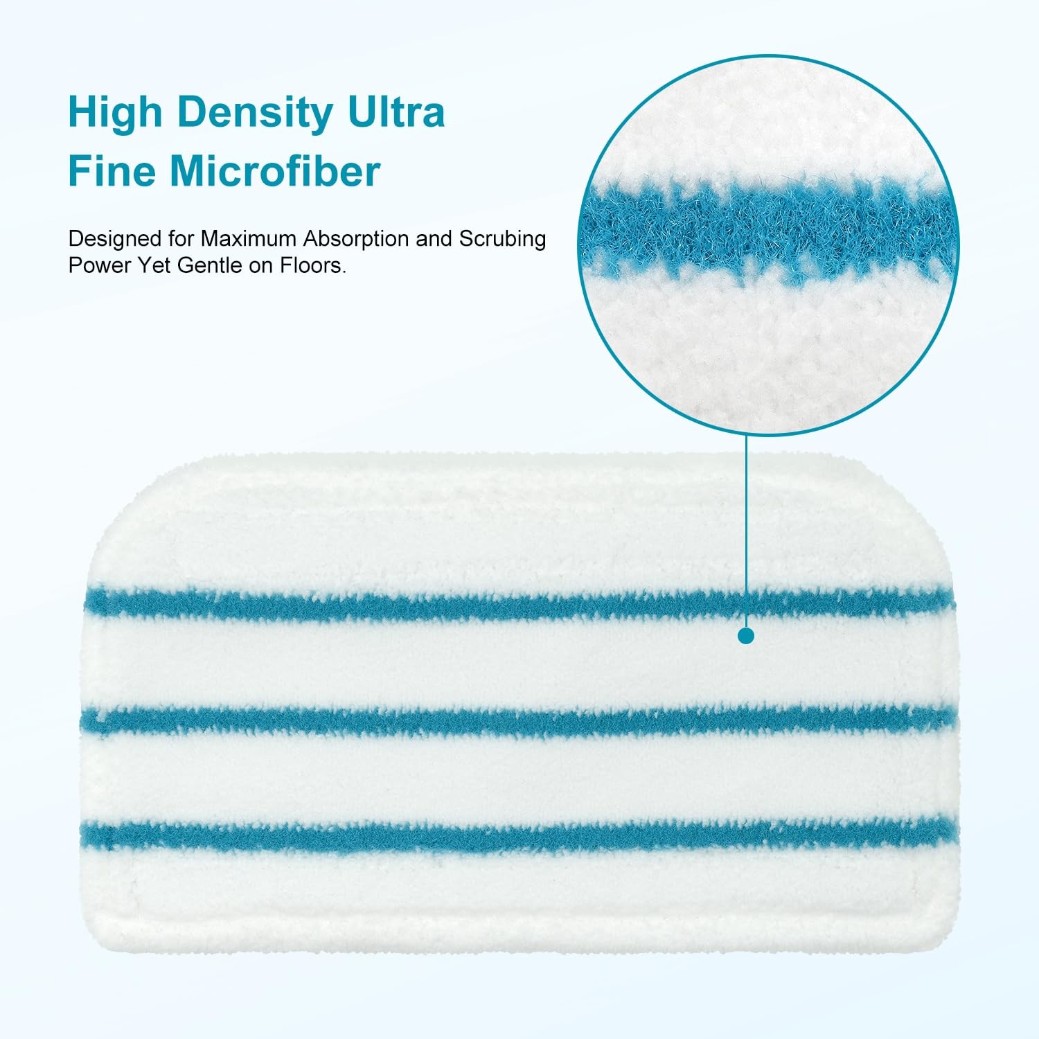 Steam Mop Pads Compatible with Black Decker Steam Mop SM1600, SM1610, SM1620,…