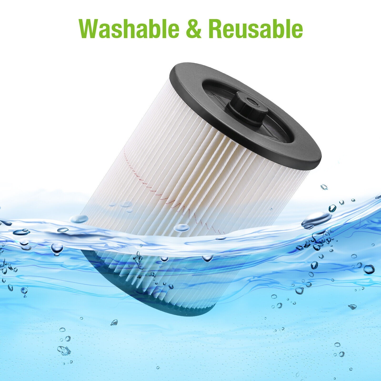 9-17816 Replacement Cartridge Filter Wet Dry Air Filter For Shop Vac Craftsman