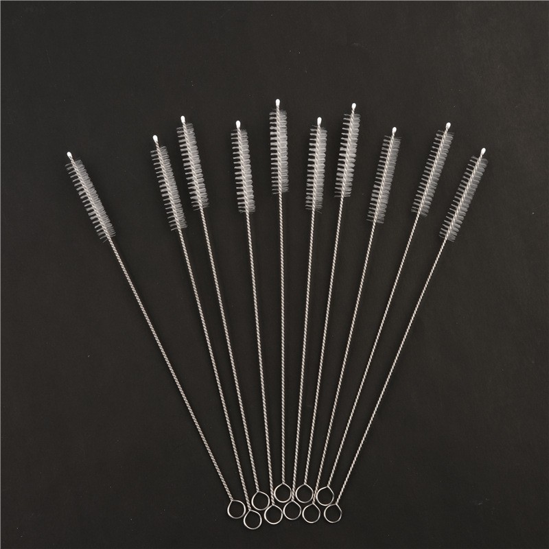Nylon Straw Cleaner Cleaning Small Brush For Drinking Pipe Tube Baby Milk Bottle