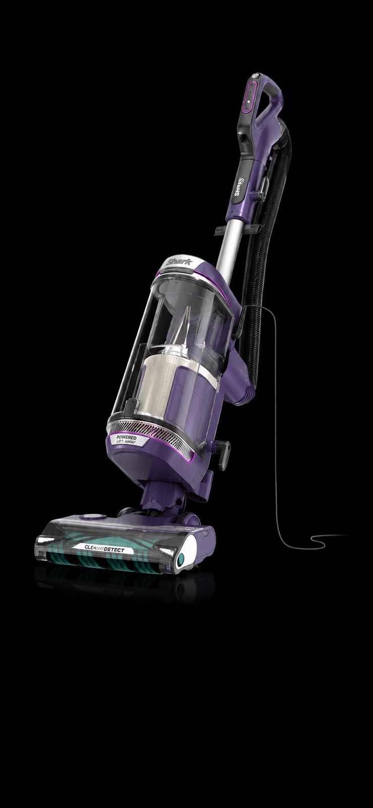 Shark POWERDETECT Upright Bagless Corded DuoClean Detect Powered Lift-Away