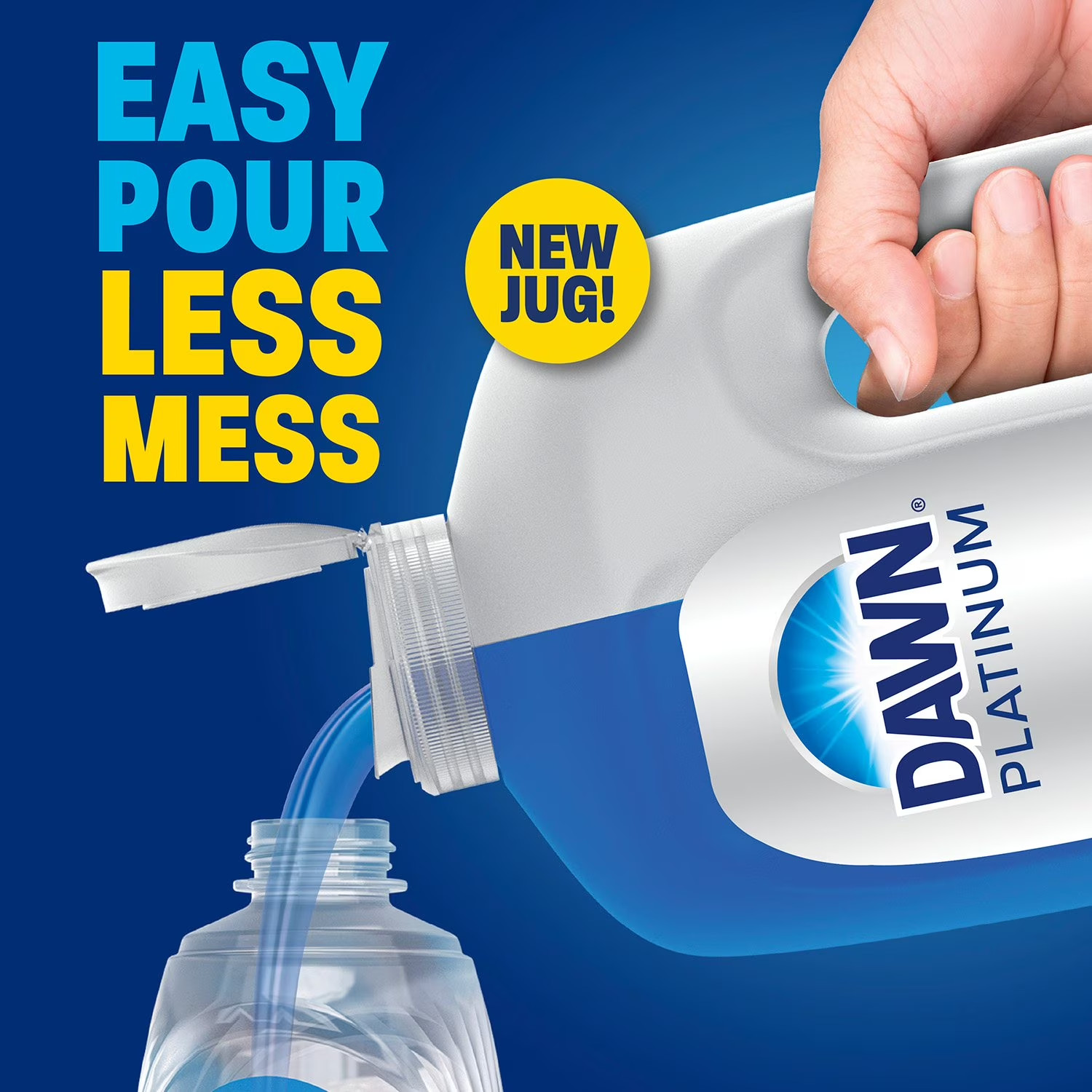 Dawn Platinum Dishwashing Liquid Dish Soap, Refreshing Rain, 90 fl. oz.