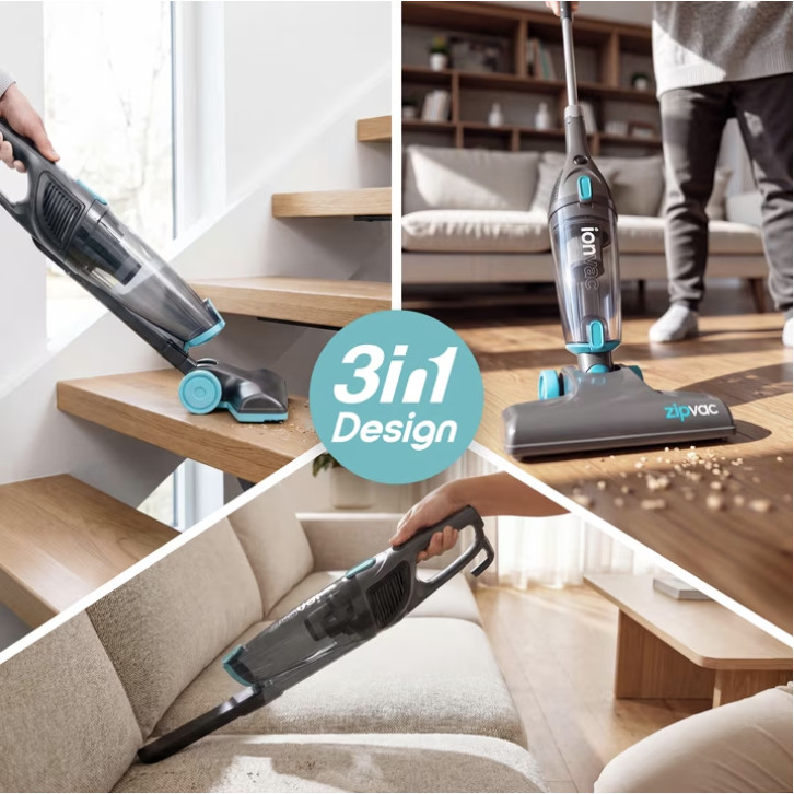Corded Stick Vacuum, Multi-Surface 3-in-1 Upright. Free Shipping